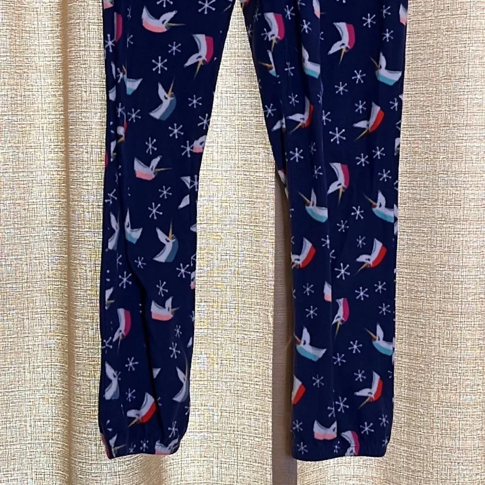 Cat & Jack Pajama Set Plush Hooded Top and Unicorn Fleece Pant Girls XL